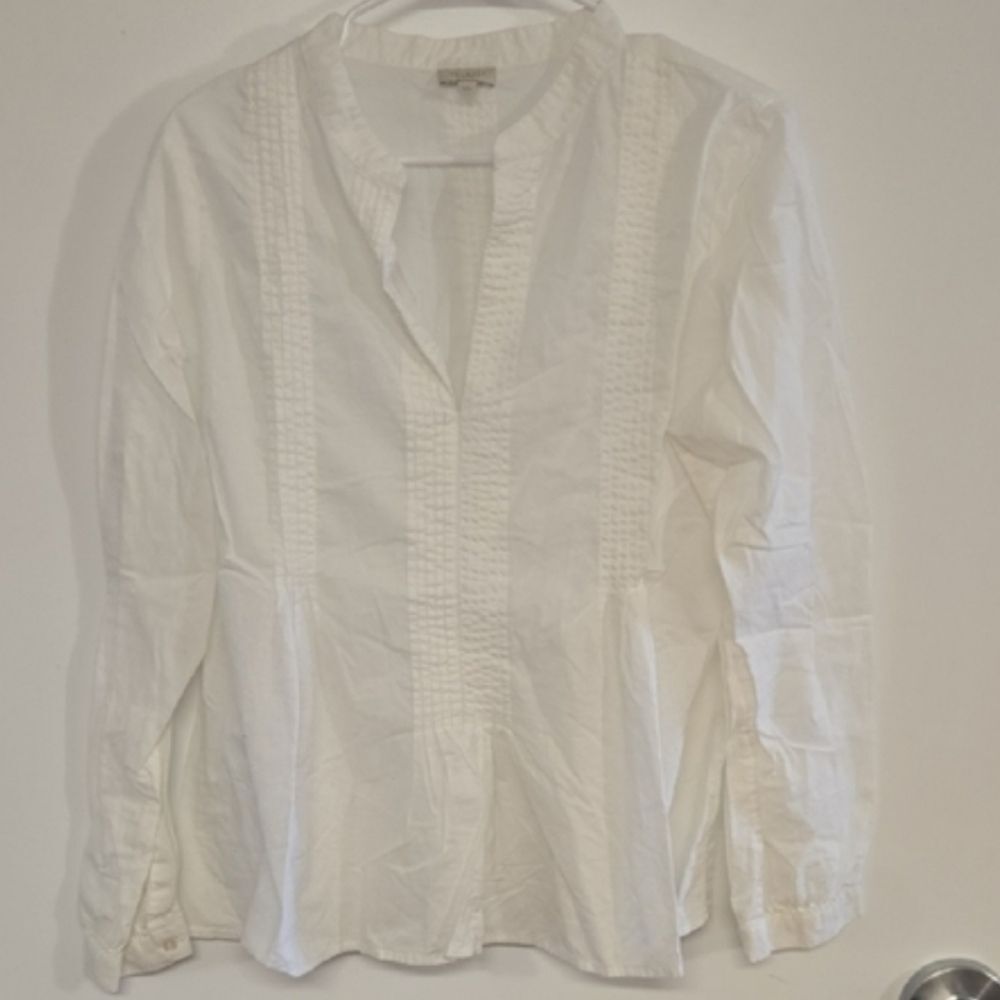 Talbots V Neck Blouse
